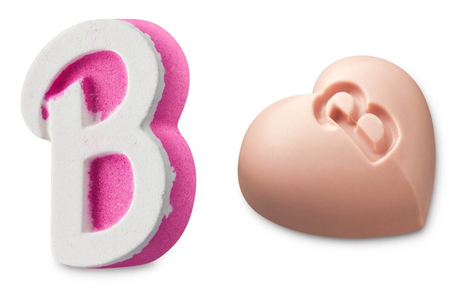 ラッシュ×「バービー」“ピンク”のバスグッズ、ラメ入りバスボム