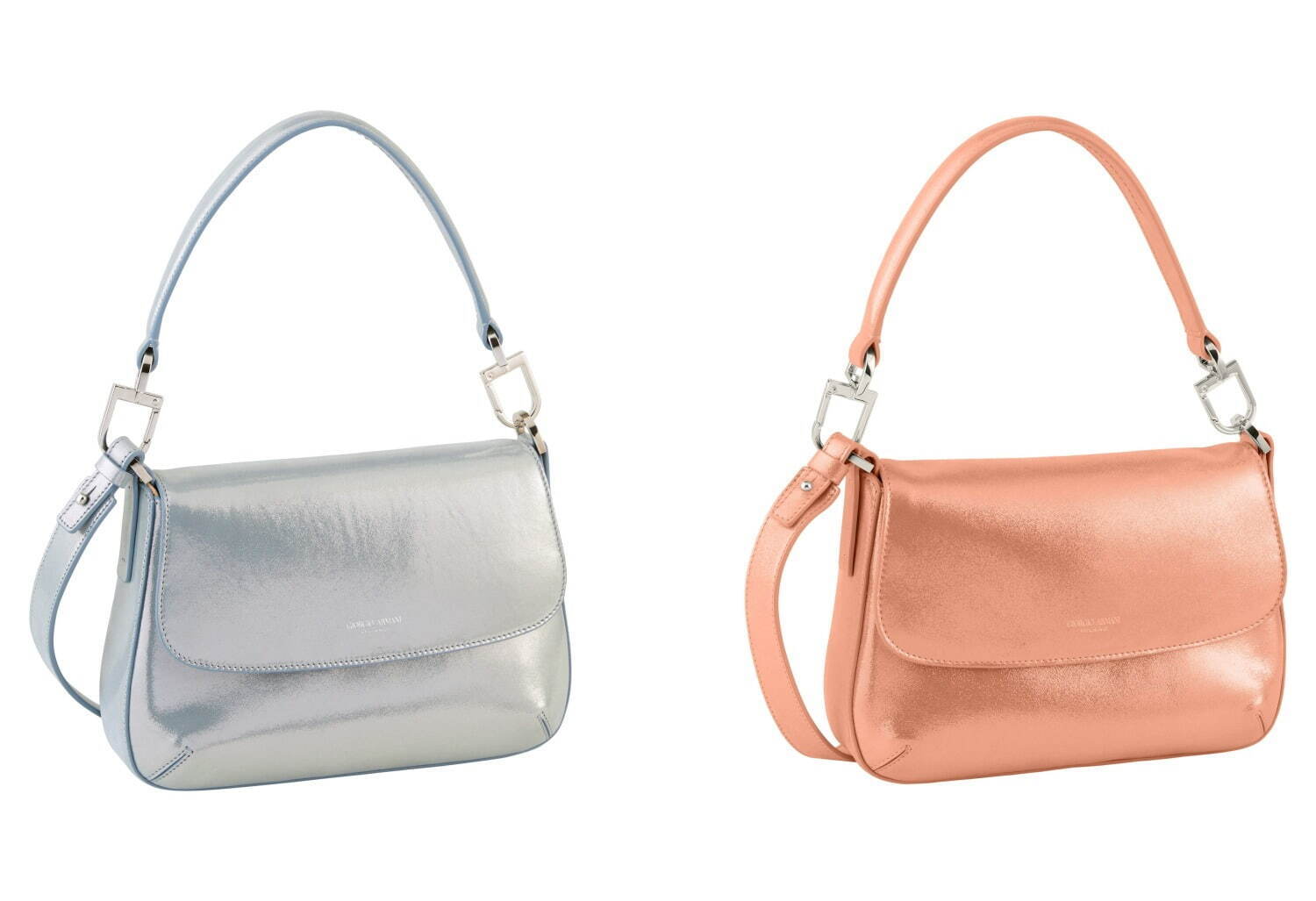 ジョルジオ アルマーニ ラ プリマ」に“シャイニー”な24年春夏バッグ