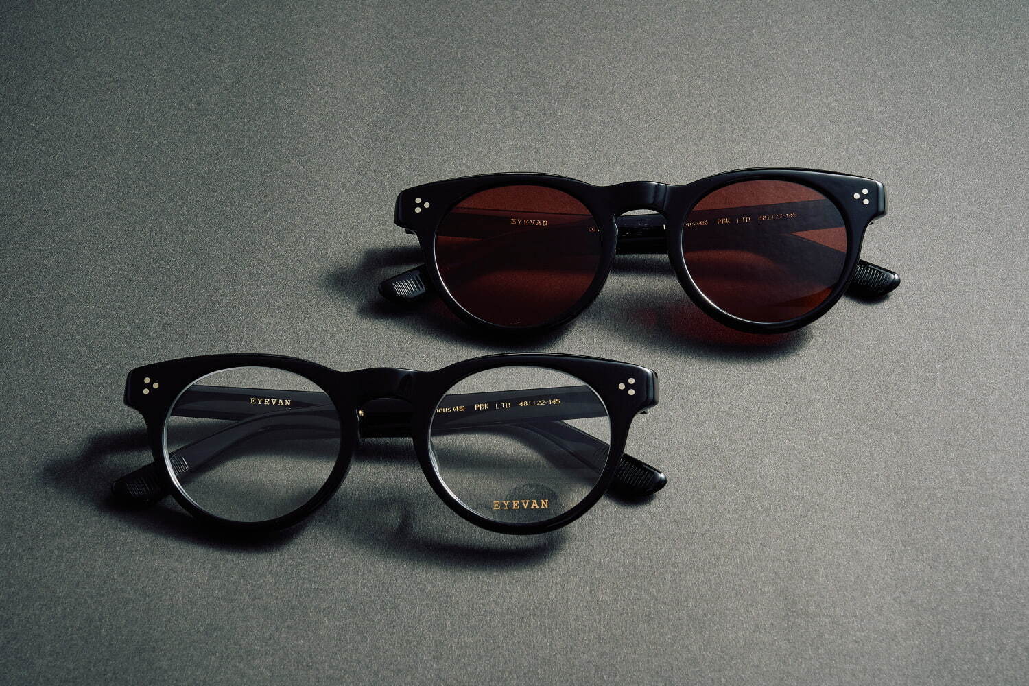 アイヴァン 直営店限定アイウェア、50年代仏ヴィンテージ着想