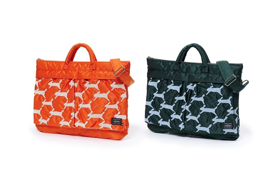 ポーター×ミナ ペルホネンの刺繍入り新作コラボアイテム、2WAY