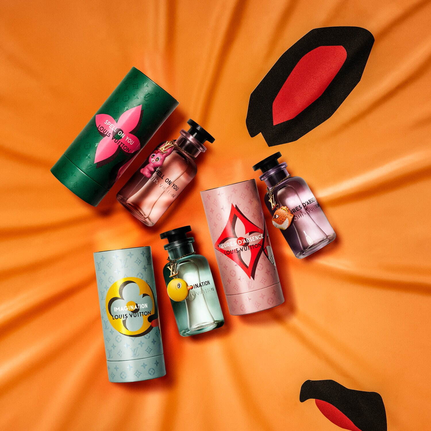 ルイ・ヴィトンの“ウサギ”や“アヒル”型チャーム付きフレグランス、限定