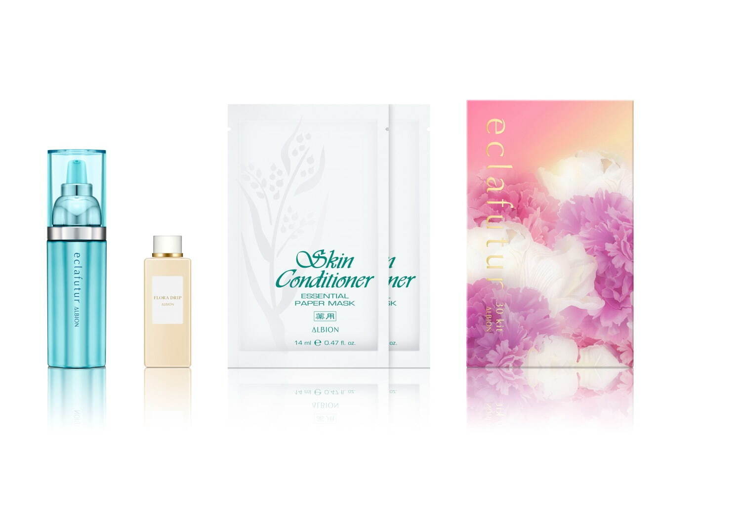 アルビオン24年春スキンケア、健やかハリ肌へ導く美容液「エクラフ