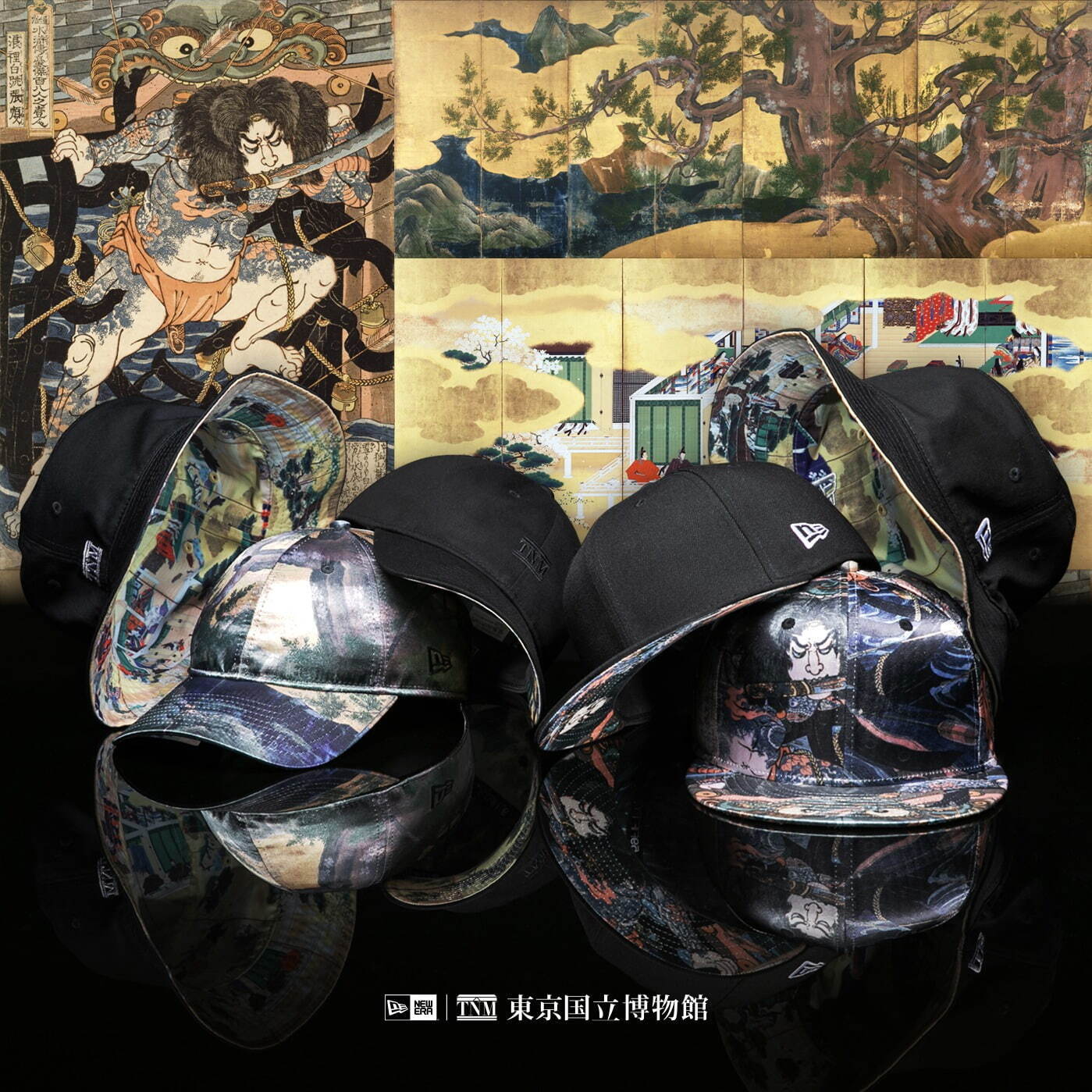 ニューエラ24年初売り、ヘッドウェア生地を使った限定だるまや“辰