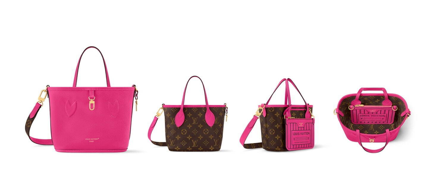 ルイ・ヴィトンのバッグ「ネヴァーフル」リバーシブル仕様に