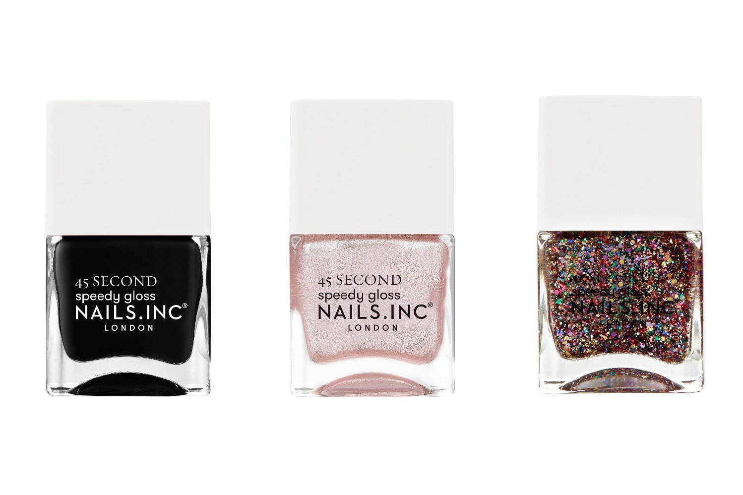 ネイルズ インクの速乾ネイルに24年冬新色、“まるで万華鏡”ミックス