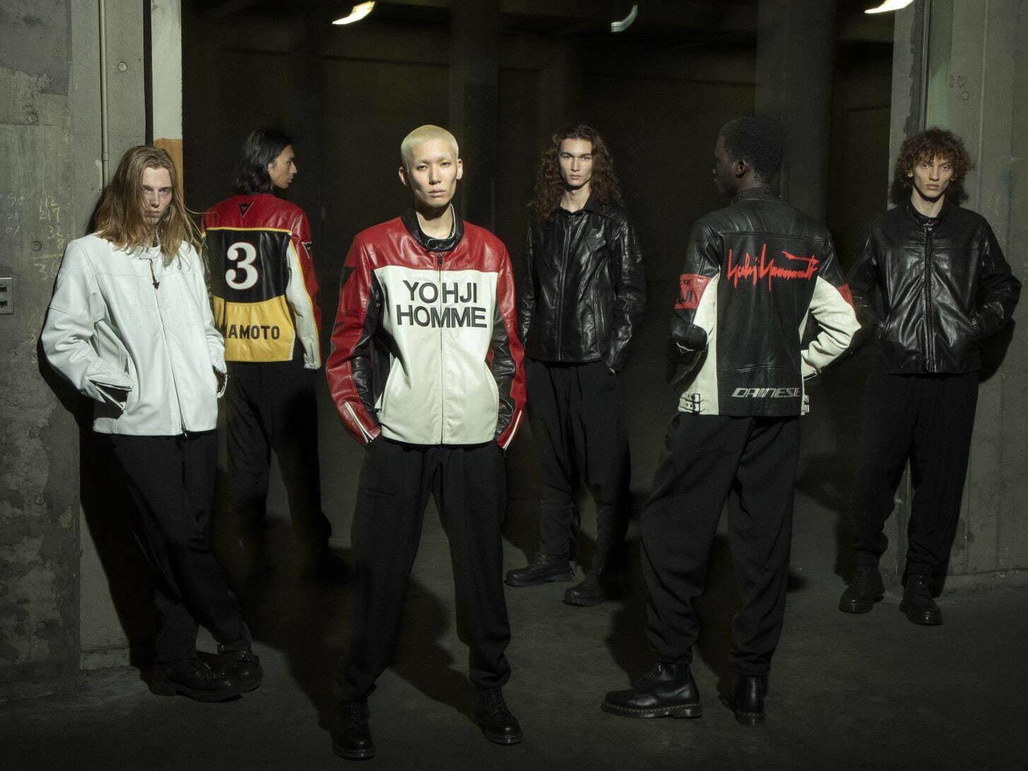 ヨウジヤマモト プールオム×ダイネーゼのレザージャケット、頑丈で