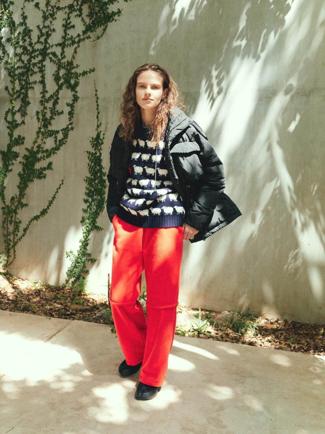 写真4/13｜RHC ロンハーマン限定“ダサかわ”ニット、羊＆ヤギの総柄や