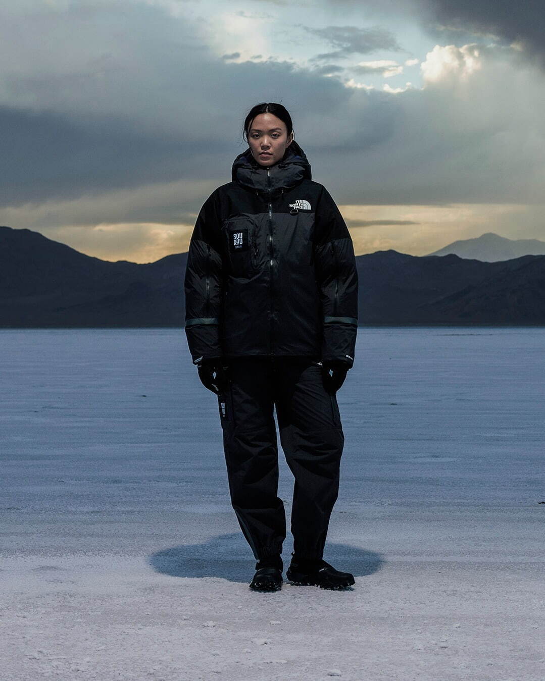 ザ・ノース・フェイス×アンダーカバー、軽やかな中綿入り保温