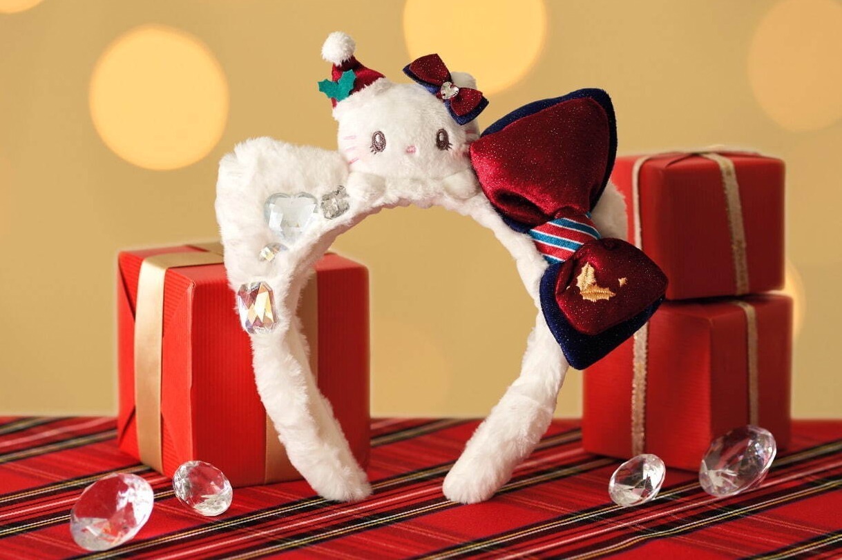 USJ「NO LIMIT!クリスマス」ハローキティの“もふもふ”カチューシャなど