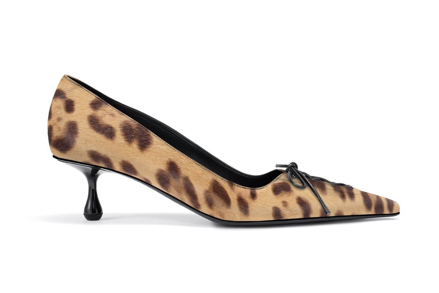 ジミー チュウ24年冬ウィメンズ「レオパード柄」ホーボーバッグ