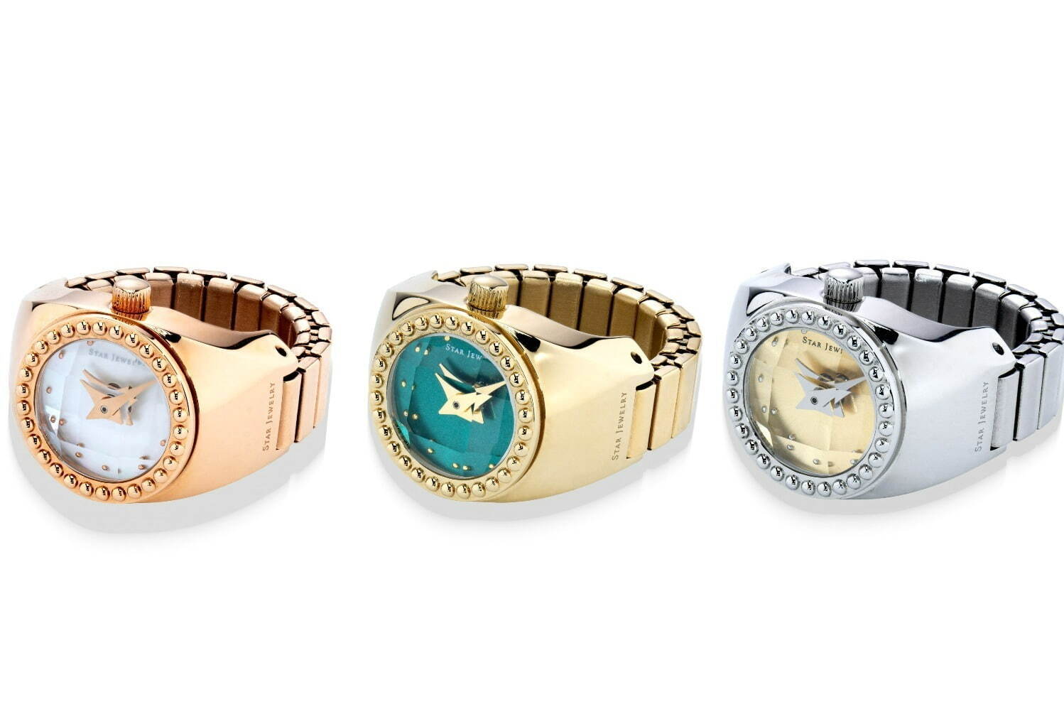 スタージュエリーのカラフルなリングウォッチが24年クリスマス限定で