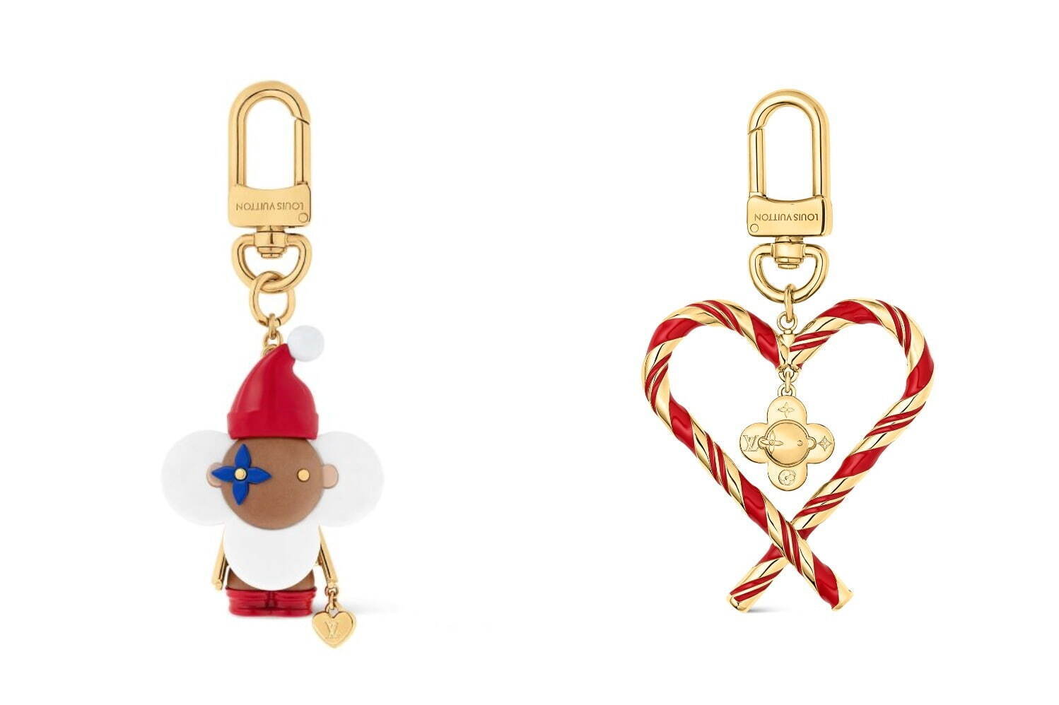 ルイ・ヴィトン24年クリスマス、サンタクロース姿やふわふわファーの