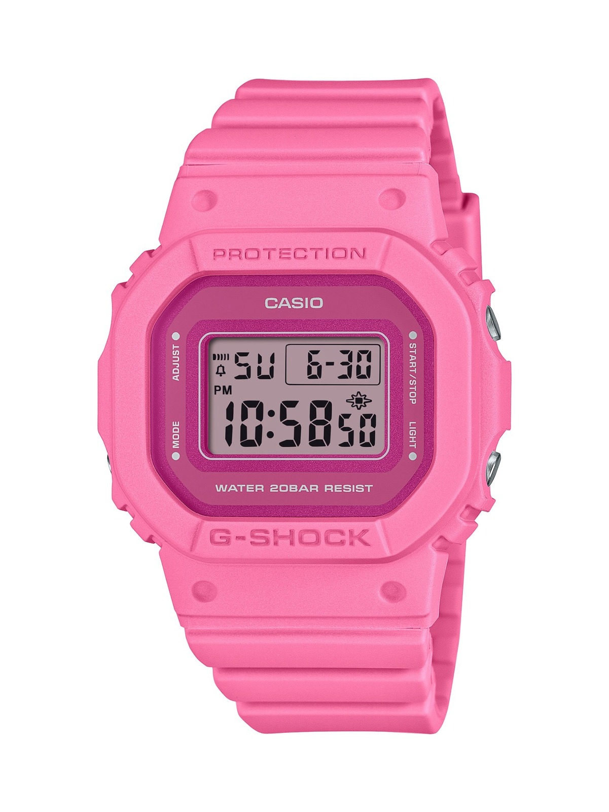 G-SHOCK「パワーピンク」ウオッチ、青みピンクやヴィヴィッドカラーの