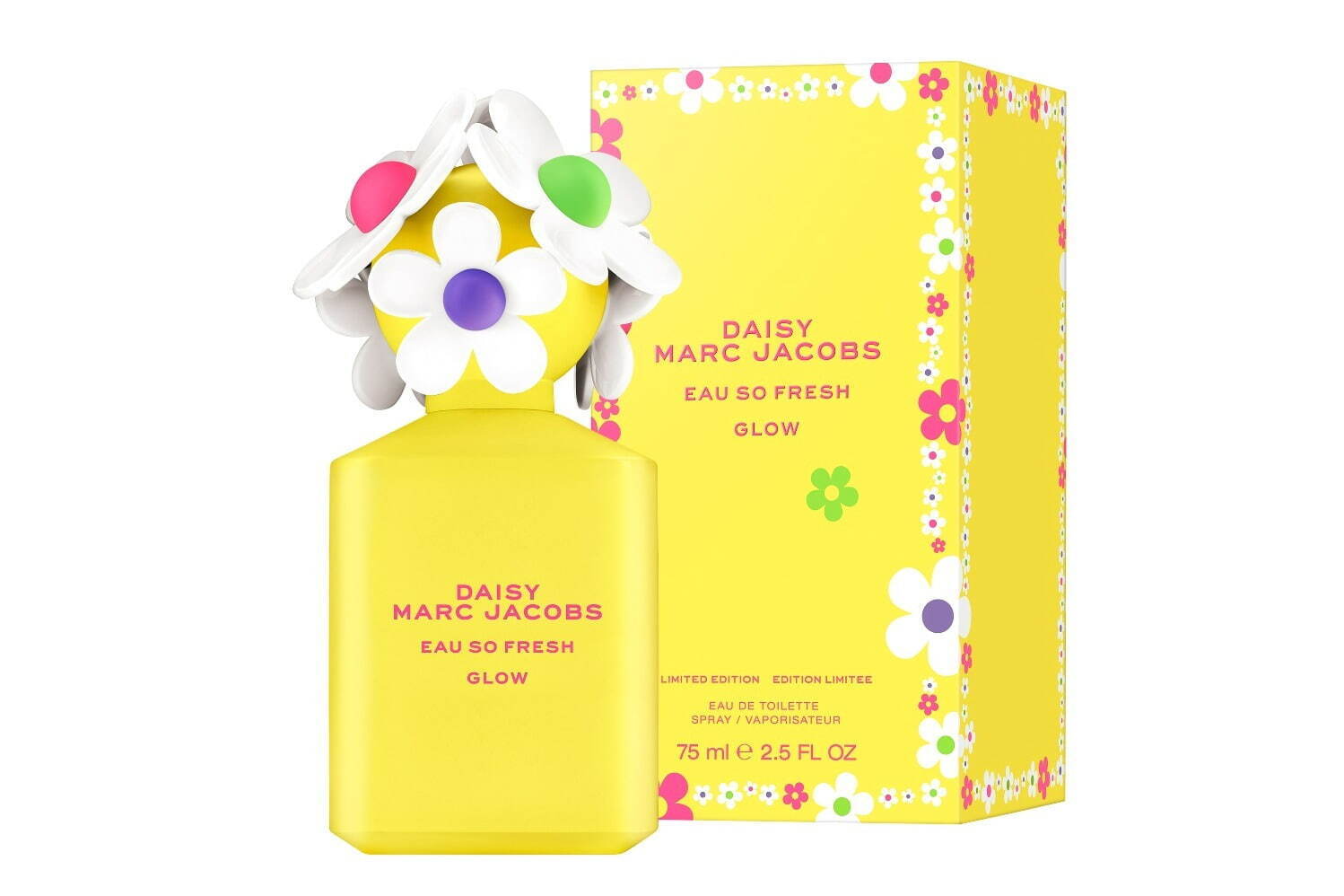 マーク ジェイコブス25年春香水“花びらキャップ”の「デイジー」に太陽
