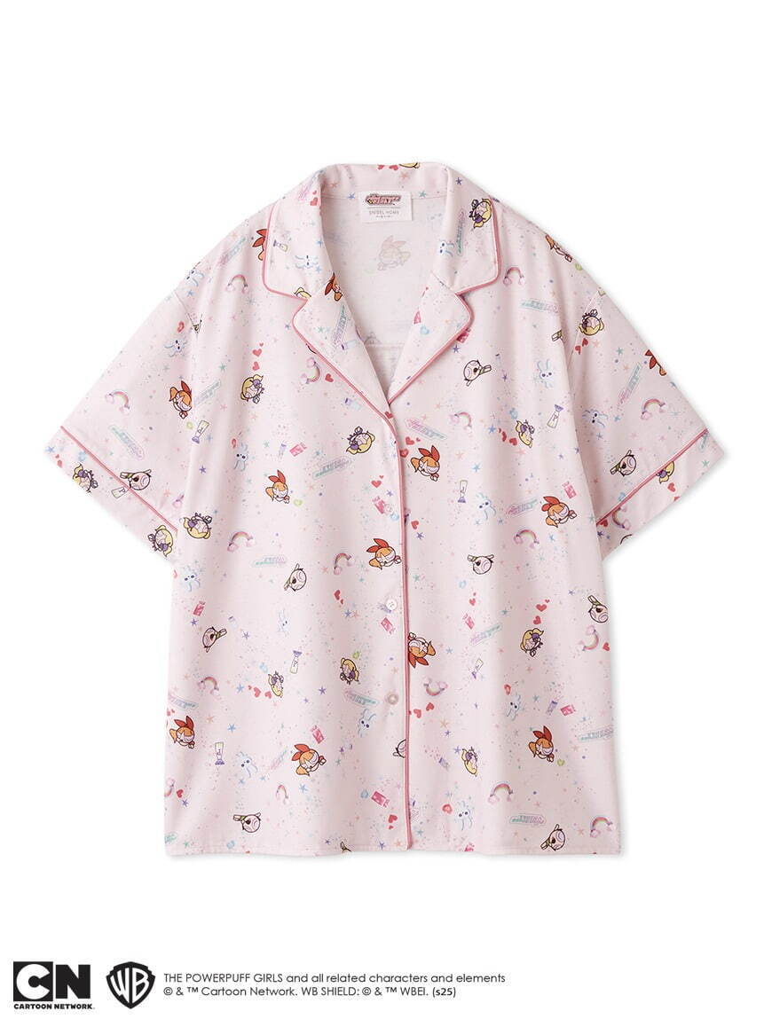 スナイデル ホーム「パワーパフ ガールズ」ルームウェア、“キラキラ