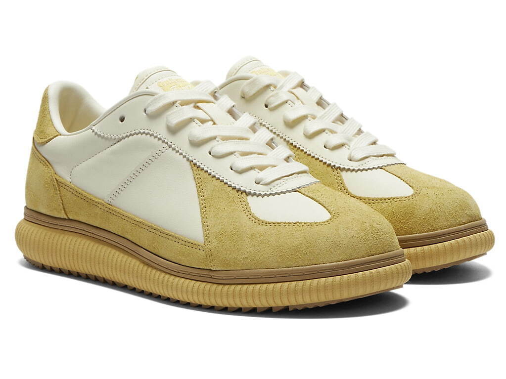 オニツカタイガーのスニーカー「デレシティ L」異素材アッパー×軽量