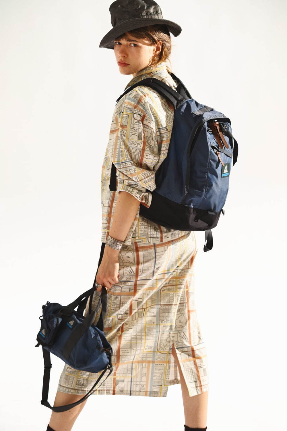 グレゴリー×ビームス ボーイ限定バッグ、“青タグ”ヴィンテージ風