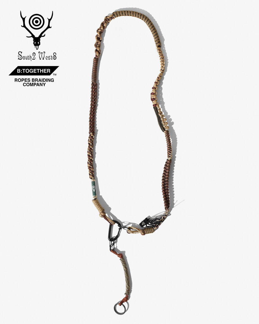 サウス2 ウエスト8“フィッシングギア着想”1点物ネックレス＆ストラップ