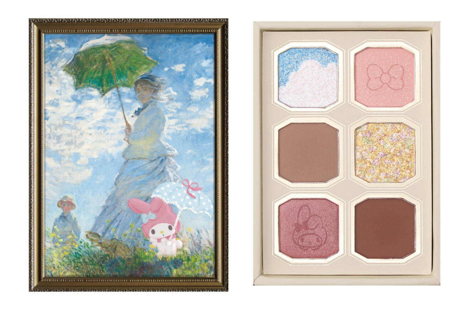 美品 シナモロール シナモンフレンズ レプリカ絵画 サンリオ 美品