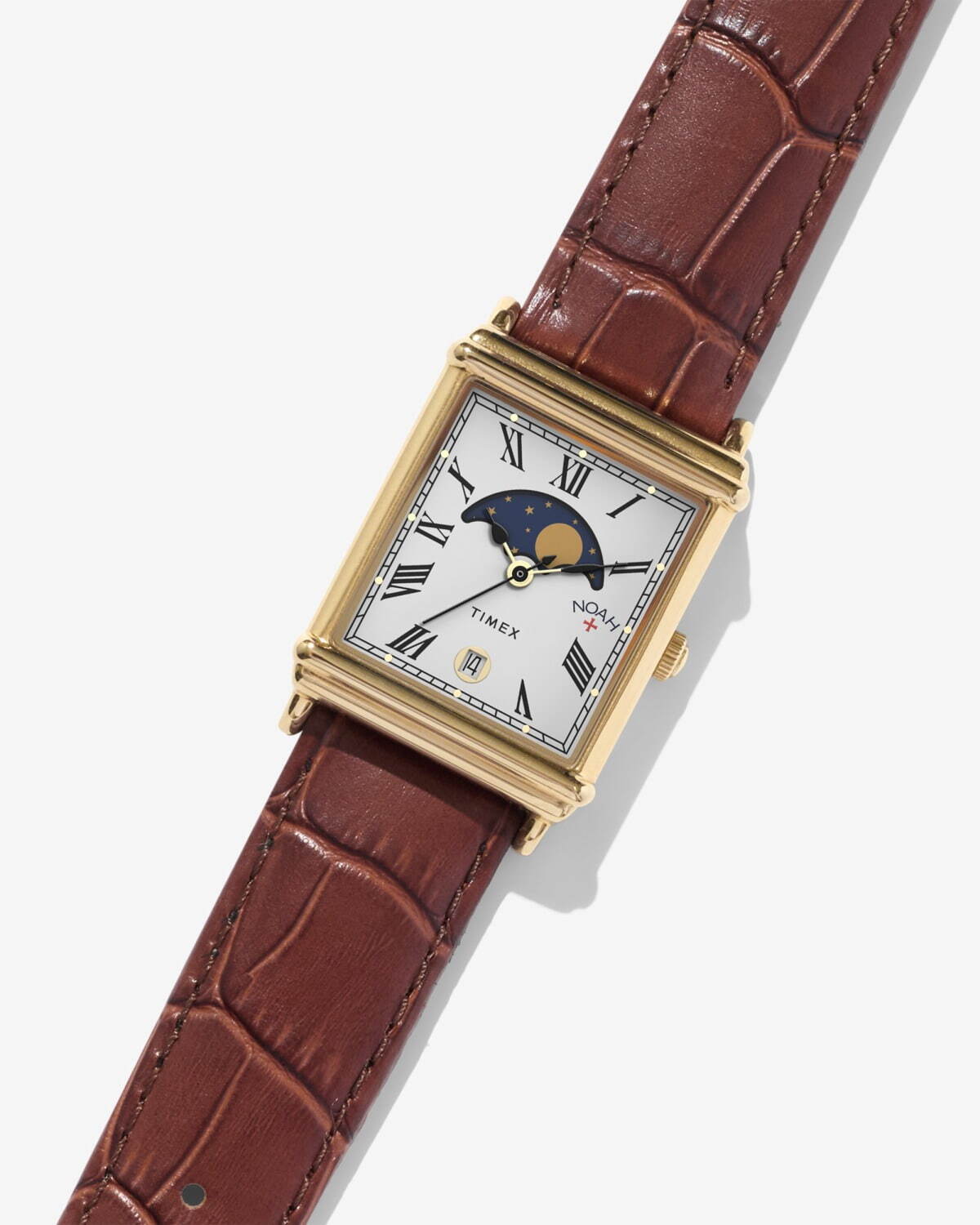 ノア×タイメックスの限定腕時計 “月の満ち欠け”や日付表示付き