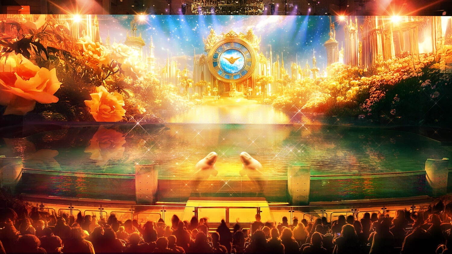 八景島シーパラダイスの新ドルフィンパフォーマンス「LIGHTIA〜七色の