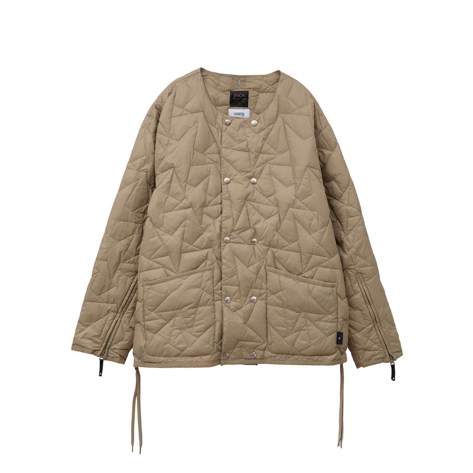 コンバース トウキョウ×タイオン“星柄”キルティングジャケットやボア