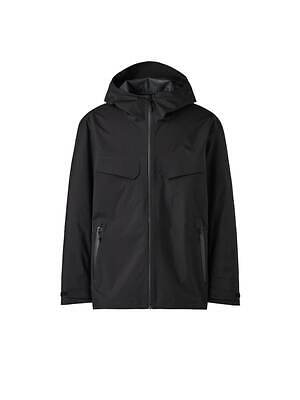 ユニクロ：シー25年秋冬メンズ、フリース襟付きのパフテックジャケット