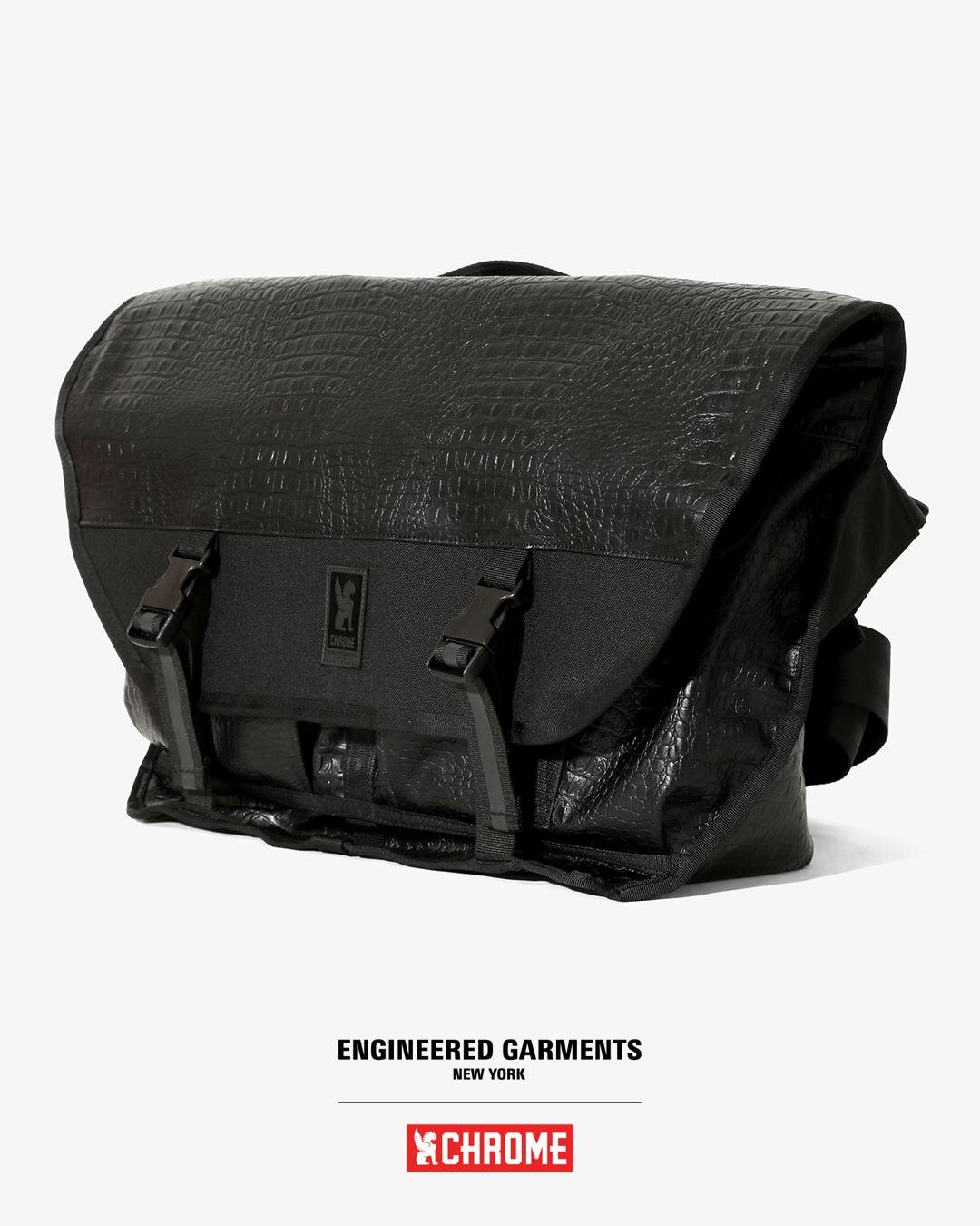 エンジニアド ガーメンツ×クロームのメッセンジャーバッグ