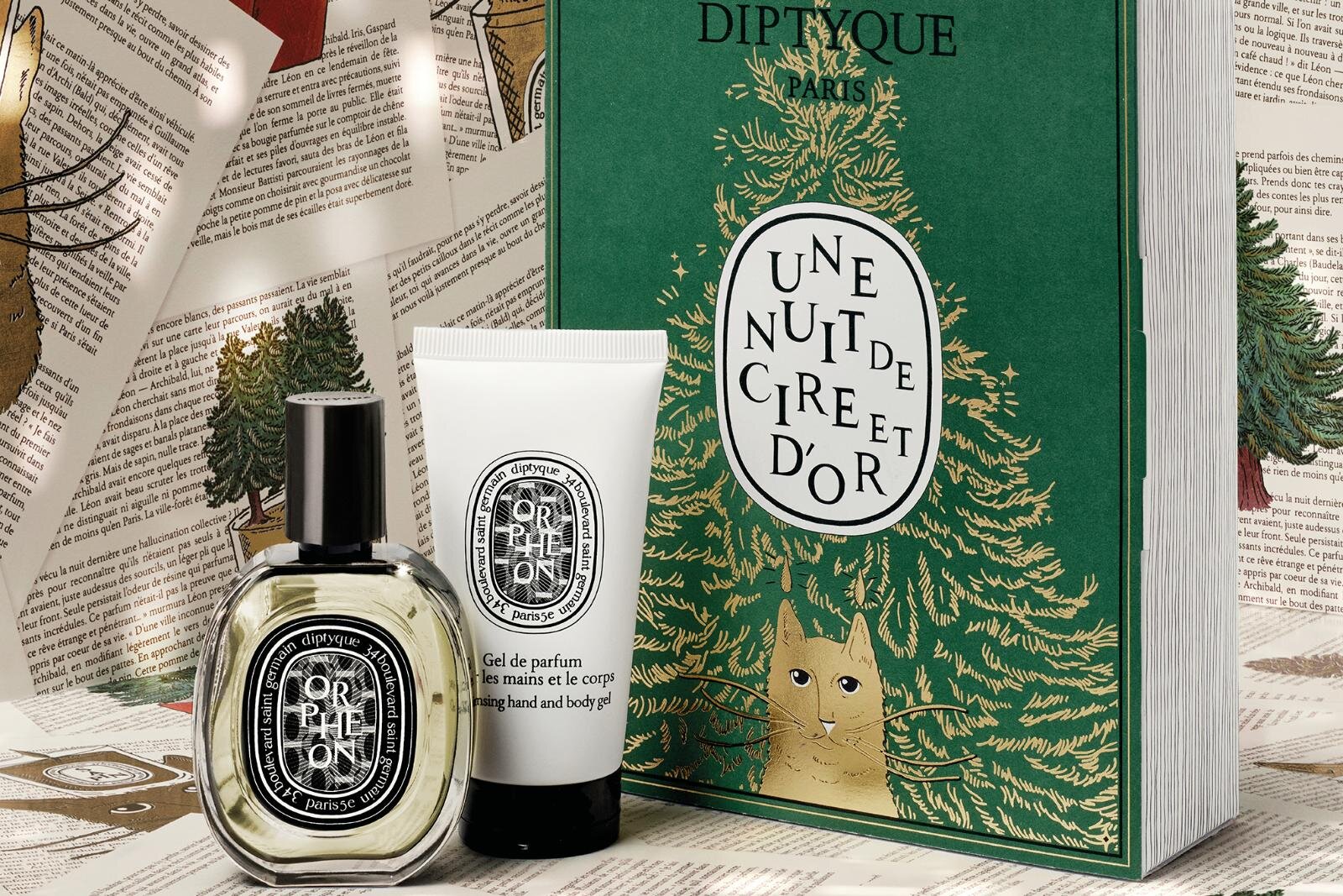 ディプティックバレンタイン限定キャンドルセット、“ハート形”ラベルの