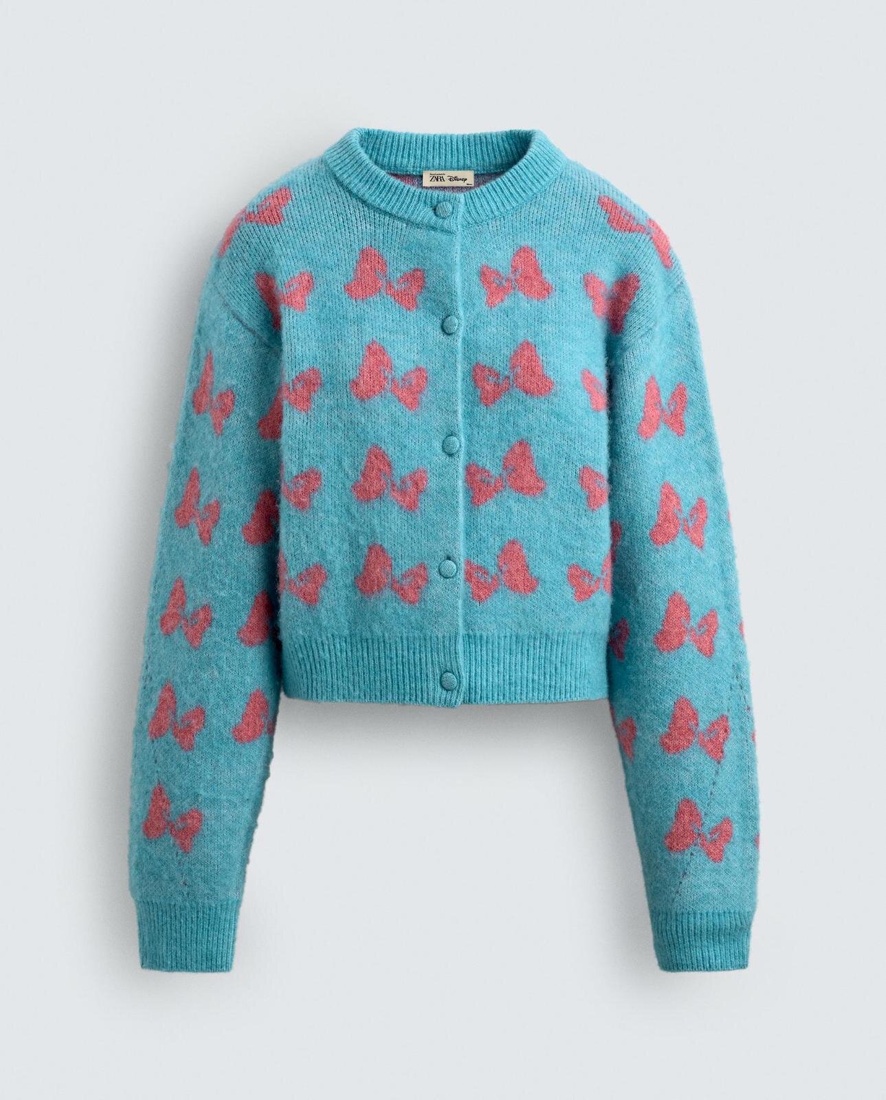 ZARA×ディズニー“ミッキー＆フレンズ”着想ウェア、ミニーのリボン