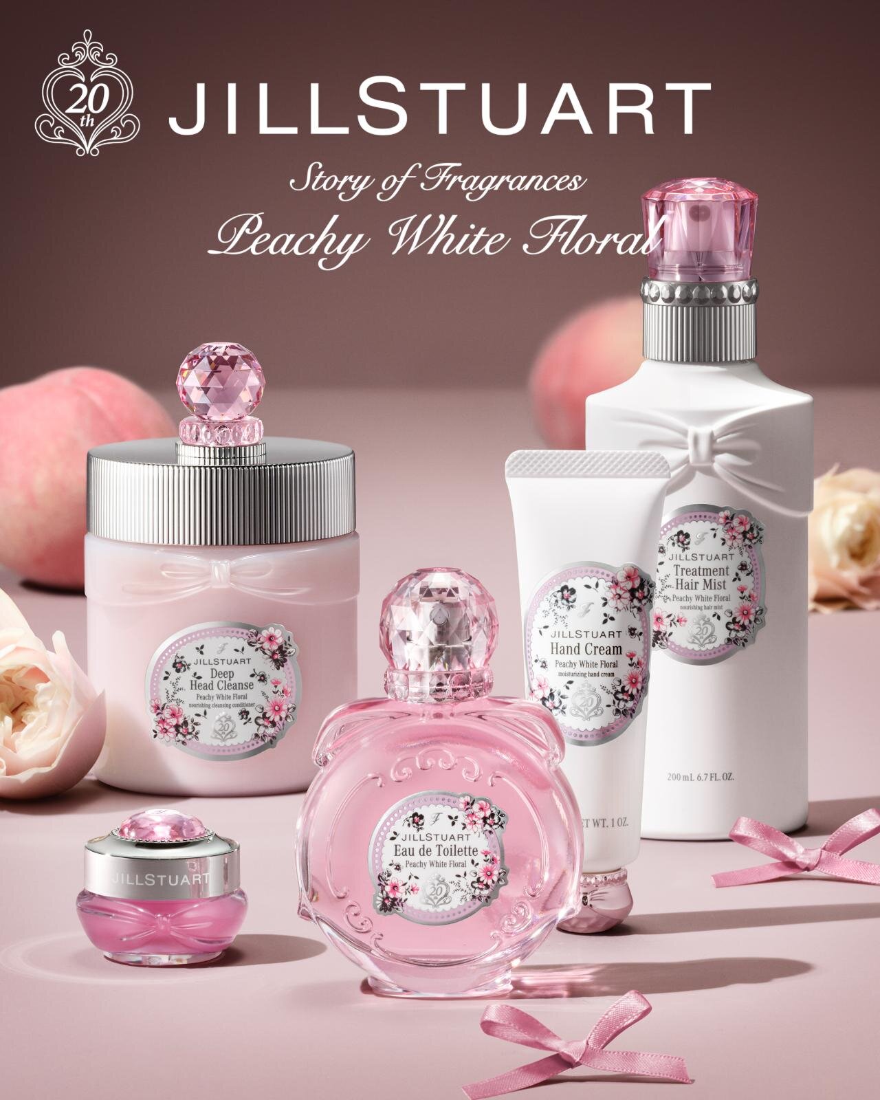 ジルスチュアート ビューティ25年冬コスメ「ピーチー ホワイト