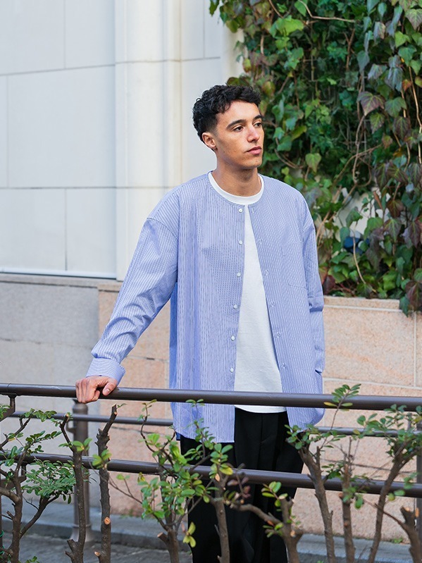 アーバンリサーチ“トーマス メイソン生地”を使ったオーバーサイズ