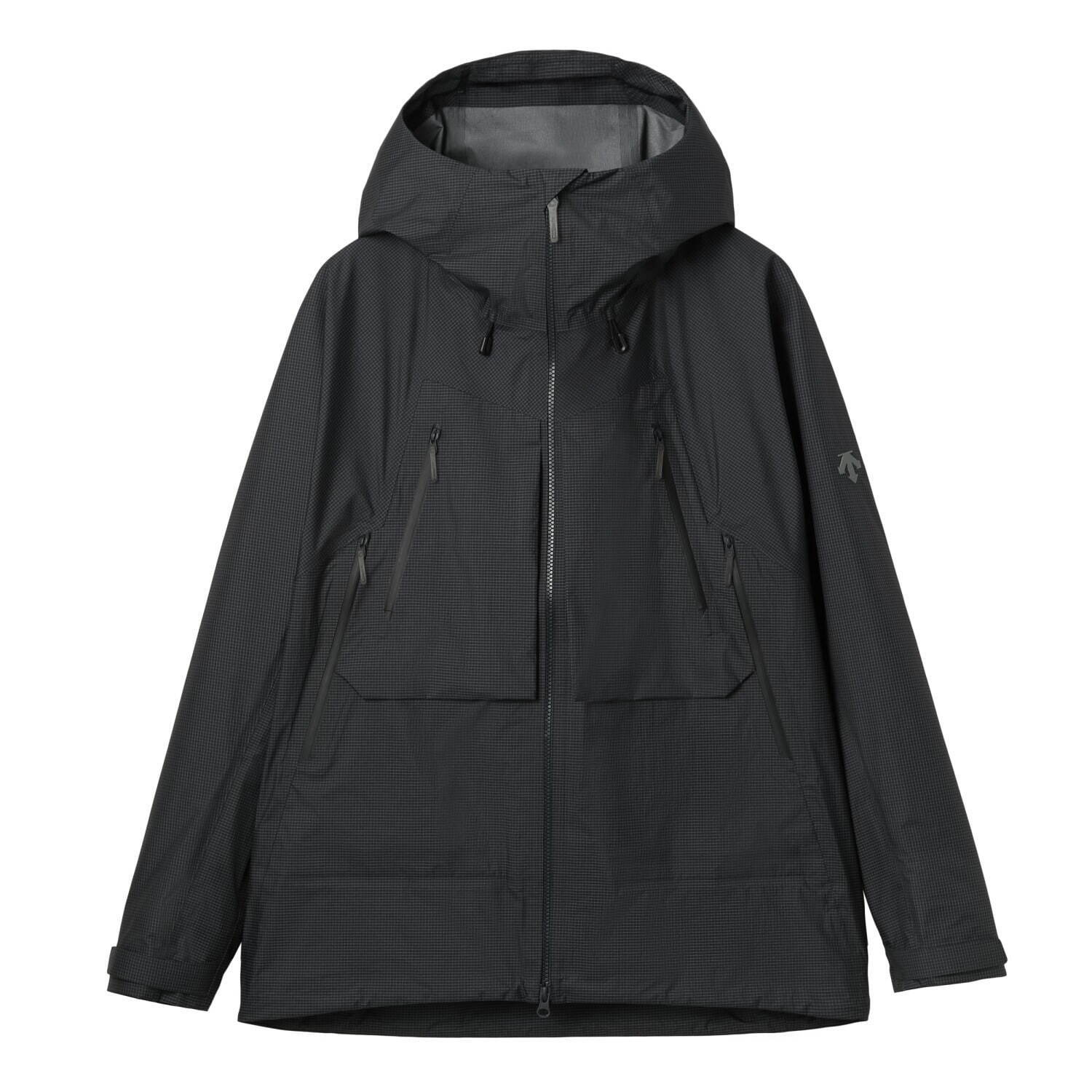 デサント オルテライン 81の防⽔シェルジャケット「ゼンチケイ