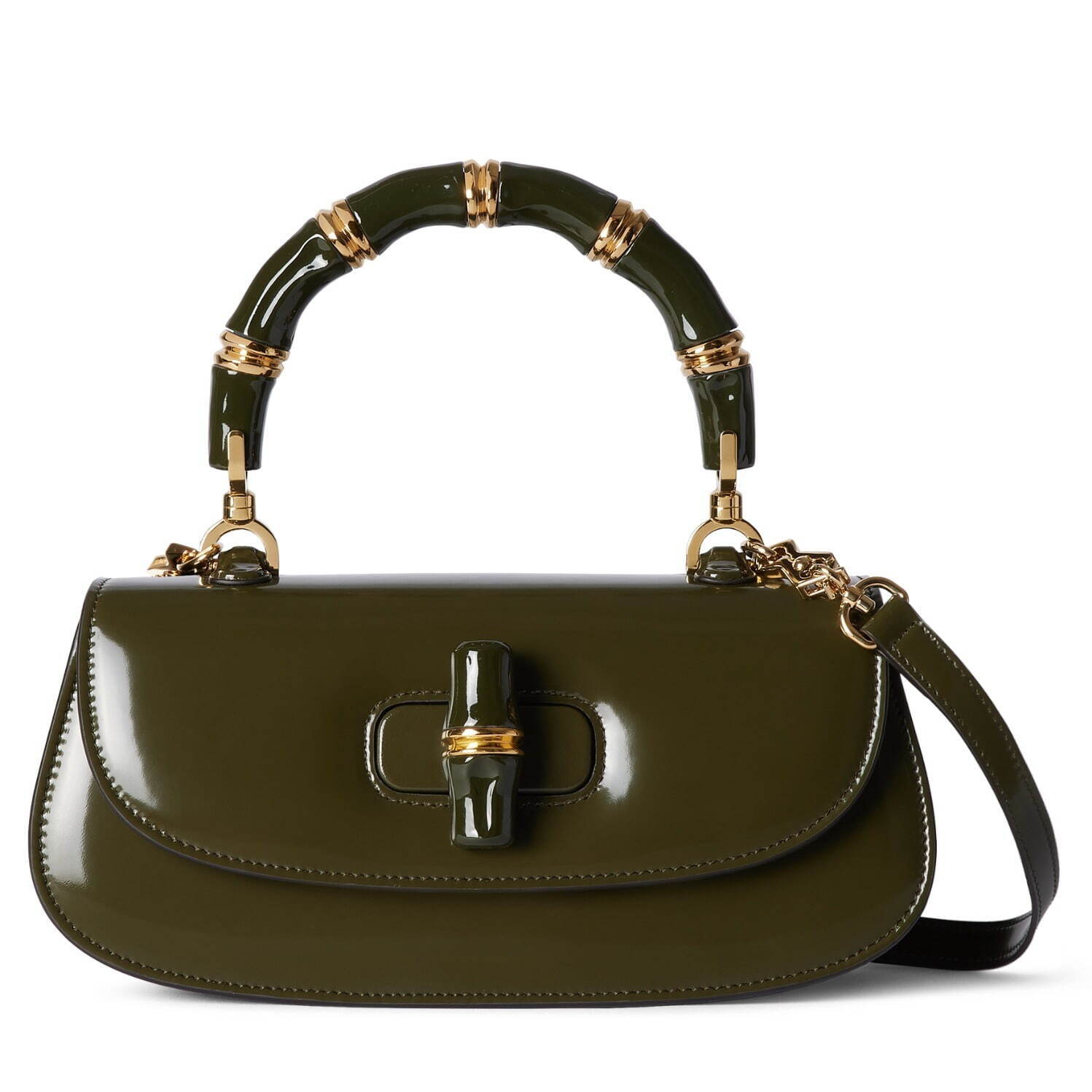 グッチのアイコン“バンブーバッグ”、クリアタイプやレザーのバンブー