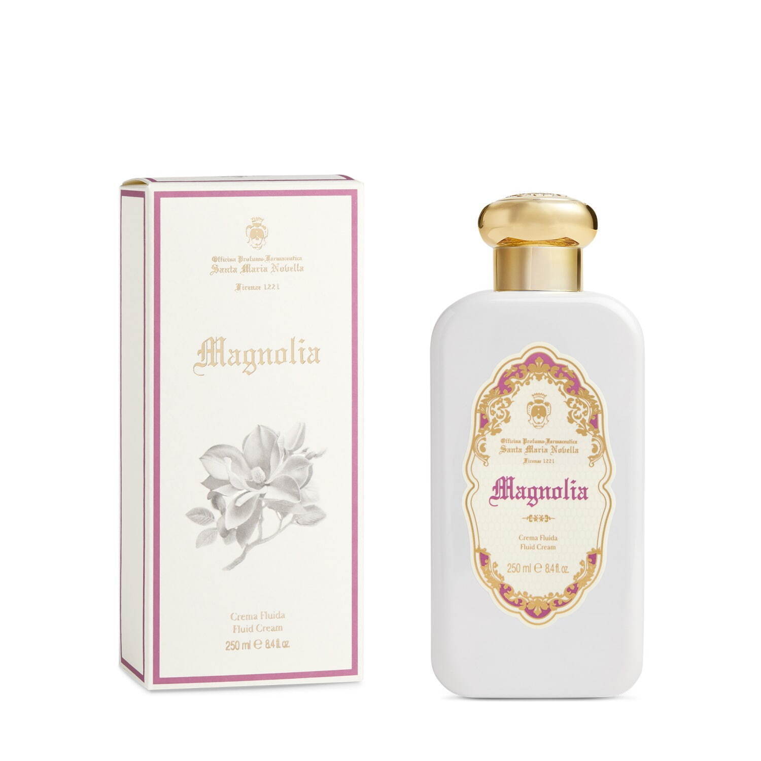 サンタ・マリア・ノヴェッラ「メディチ家の庭園」着想ボディミルク誕生