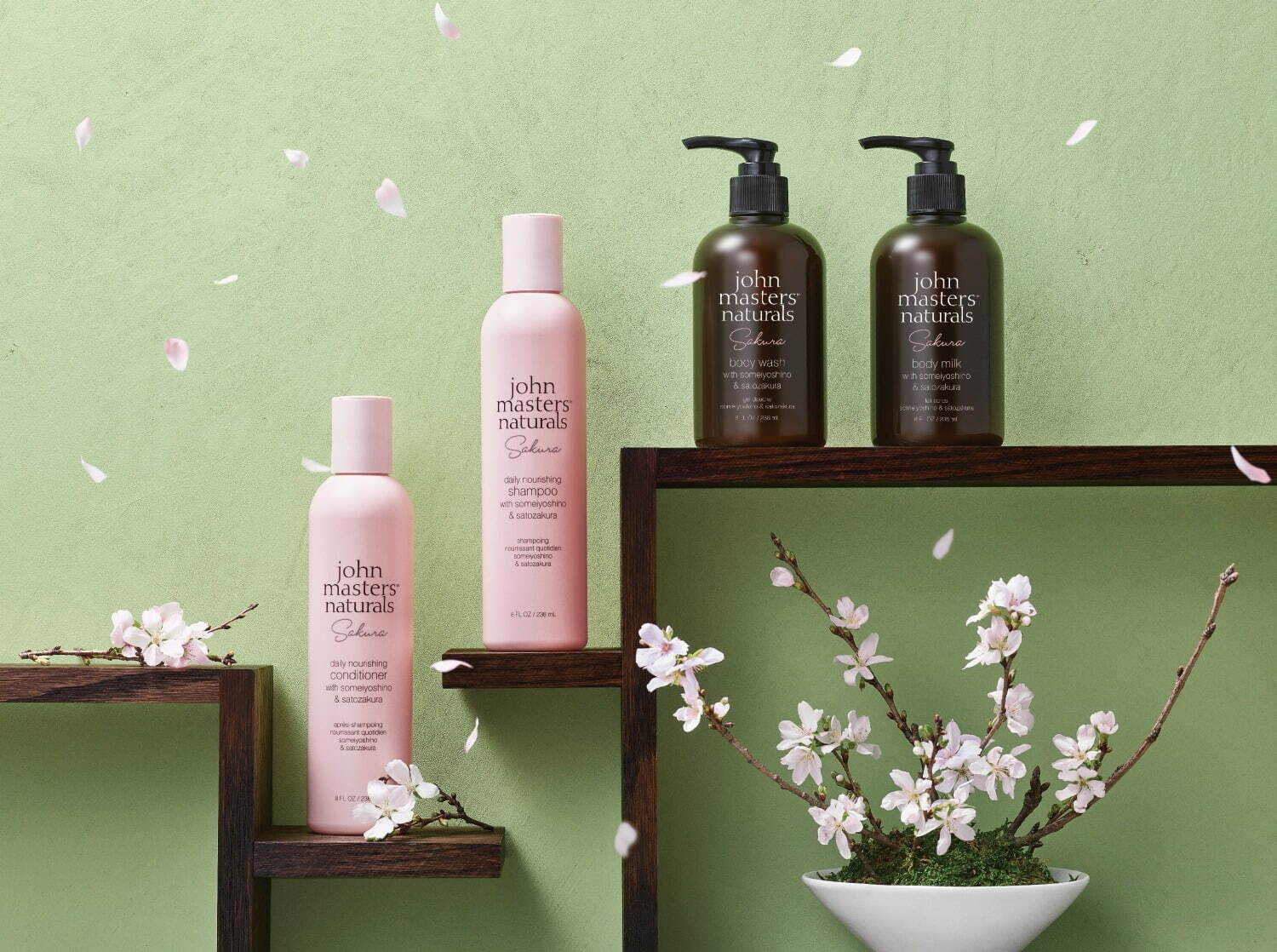 ジョンマスターオーガニック25年春、“やわらかに桜香る”ボディミルク