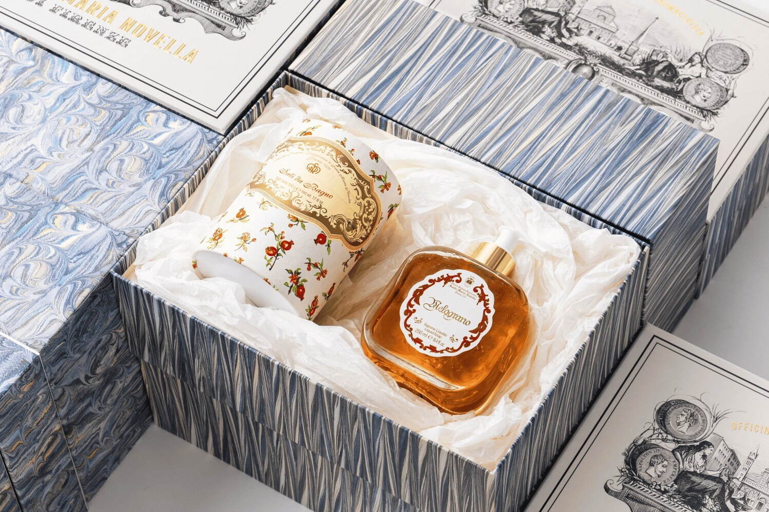 サンタ・マリア・ノヴェッラ25年春ギフト、“ザクロの香り”のボディケア
