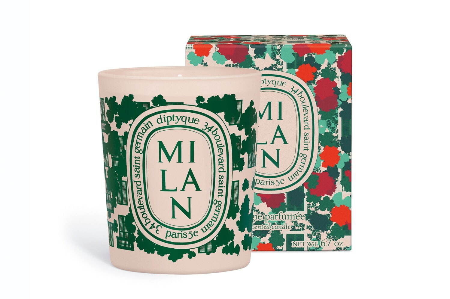 ディプティック“世界の都市の香り”「シティキャンドル」ミラノやパリ