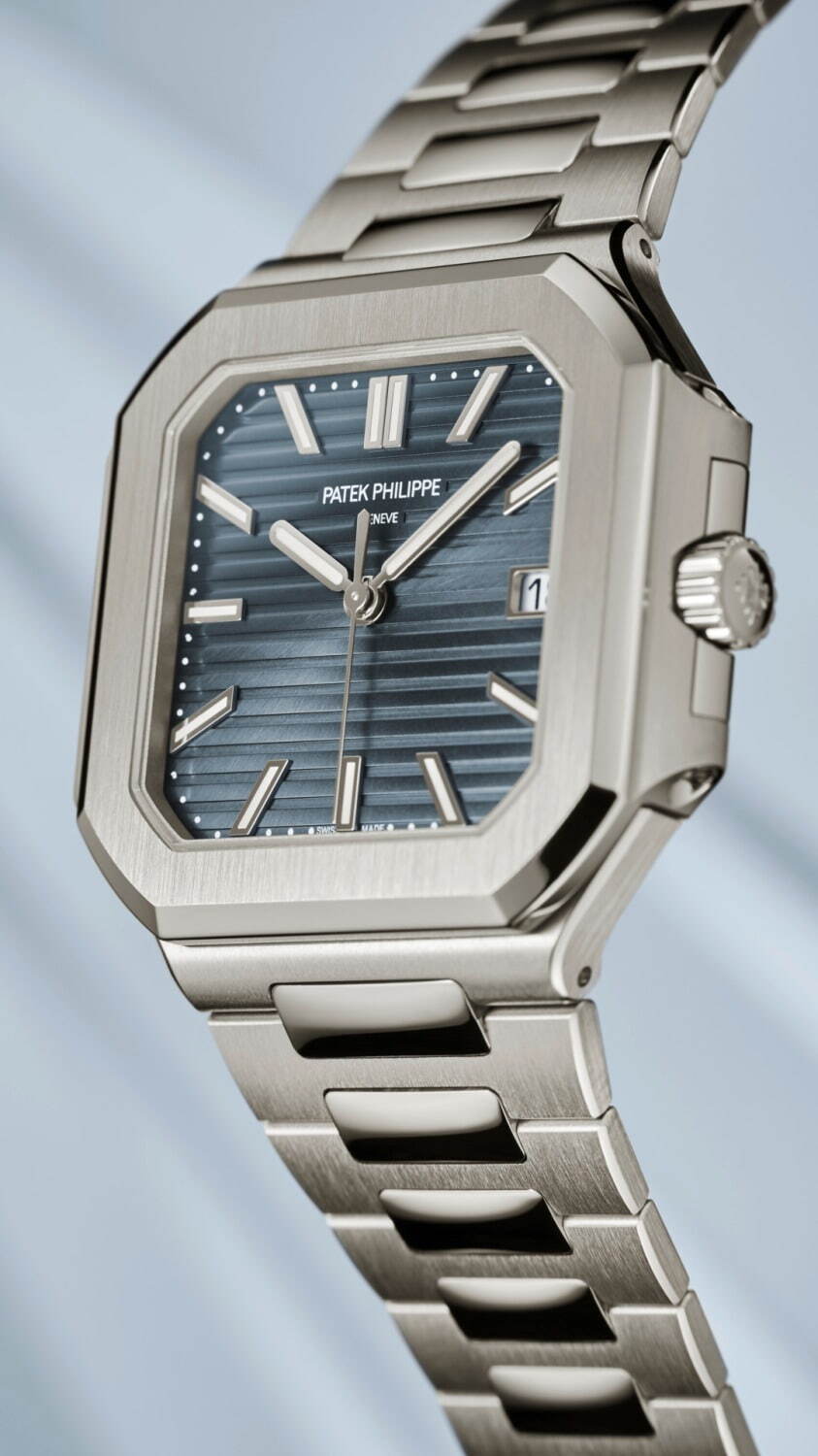 パテック フィリップの腕時計「キュビタス」25年新作、ケース径40mm