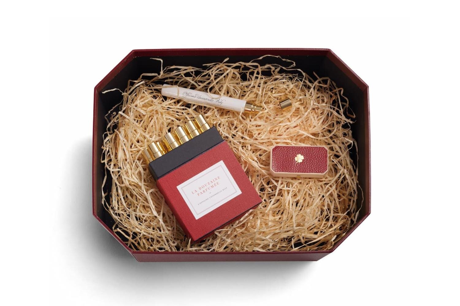 オフィシーヌ・ユニヴェルセル・ビュリー“八角形”のギフトボックス