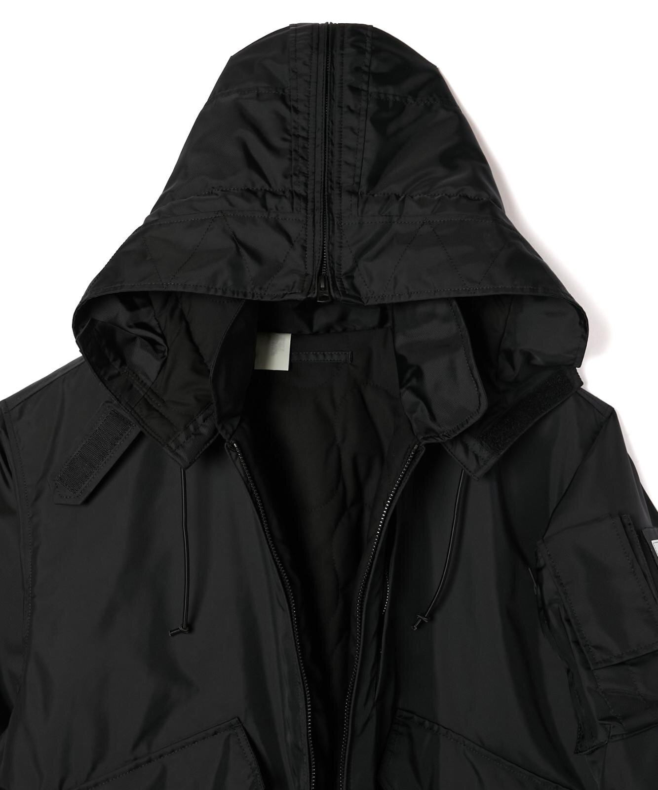 N.ハリウッド TPES×アルファ インダストリーズのミリタリーブルゾン