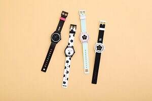 マリークワント「デイジー」ソーラーウォッチがシチズンから、白黒