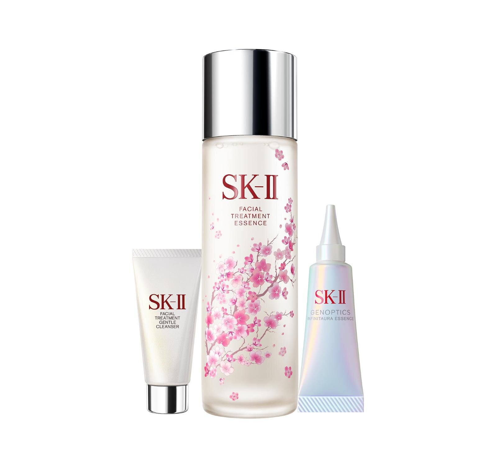 SK-II“桜の花びら舞う”26年春スキンケアキット、名品化粧水＆美白美容