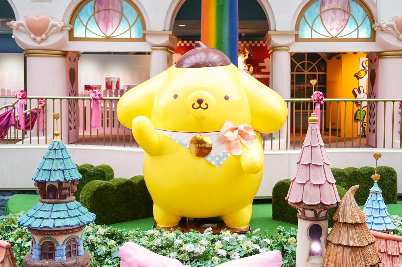 ぼのぼの×サンリオ・ポムポムプリン期間限定ストア、東京駅で - 描き