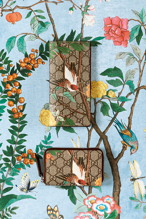 グッチ16年春夏「グッチ ティアン」コレクション、バッグやシューズ