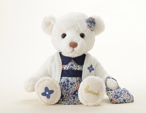 ハロッズの17年フローラルコレクション限定ベア - コーンフラワー柄の
