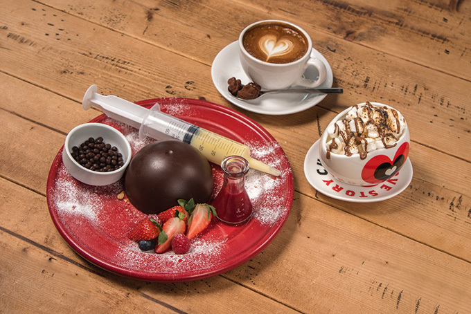 ディーゼル×マックス ブレナー、星柄バックパック付きチョコ＆渋谷