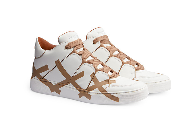 エルメネジルド ゼニアの「ティツィアーノ スニーカー」オフホワイトと