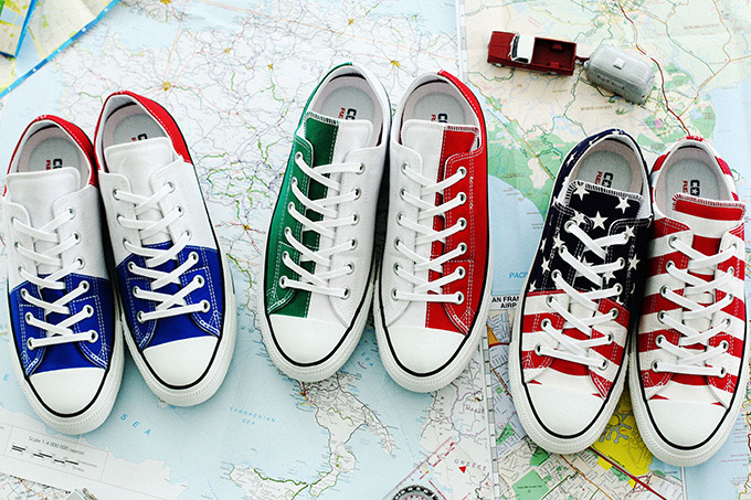 コンバース「オールスター」ハイカットからローカットまで歴代人気