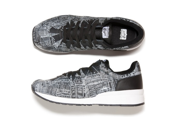 オニツカタイガー、ニューヨークの街並みを描いた新スニーカー発売